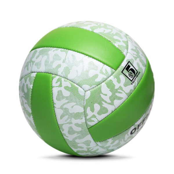 Green PVC Volleyball Ball For Beginners