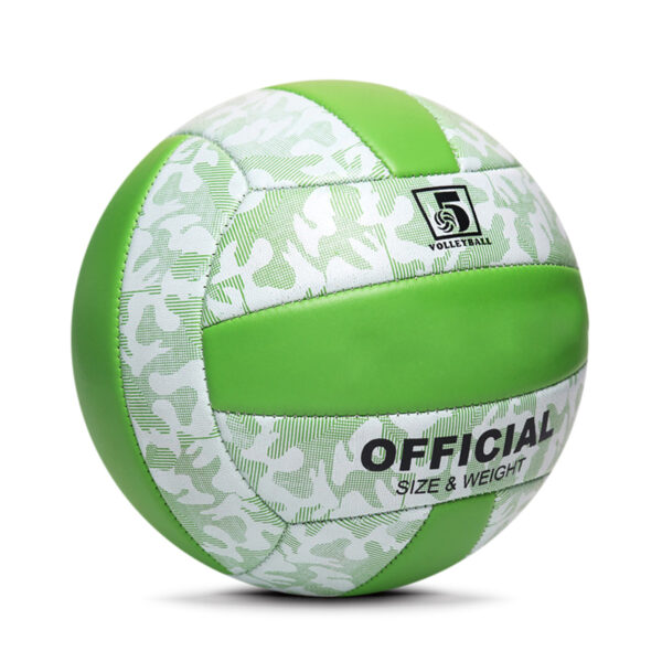 Green PVC Volleyball Ball For Beginners